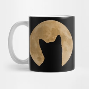 Cat on the Moon Mug